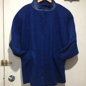 VINTAGE EFFE WOOL COAT SIZE 10